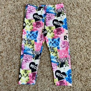 LOL Vintage Crazy Cat Pants Leggings